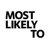 Most Likely To Logo